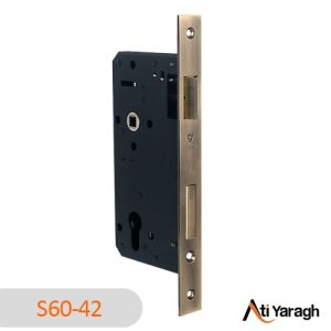 S60-42 قفل درب چوبی