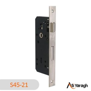 S45-21 قفل درب چوبی